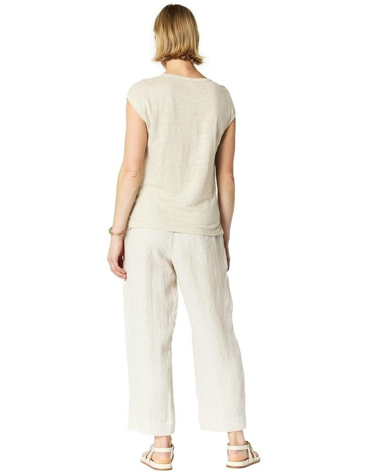 Shari Tee in Taupe image 2