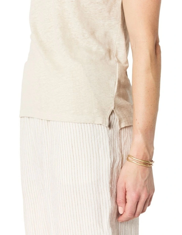 Shari Tee in Taupe image 5