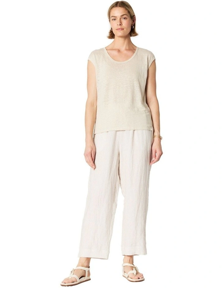 Shari Tee in Taupe image 7