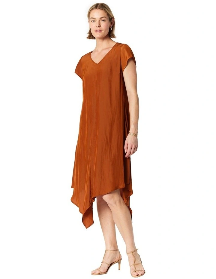Courtney Dress in Brown image 1