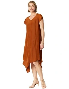 Courtney Dress in Brown