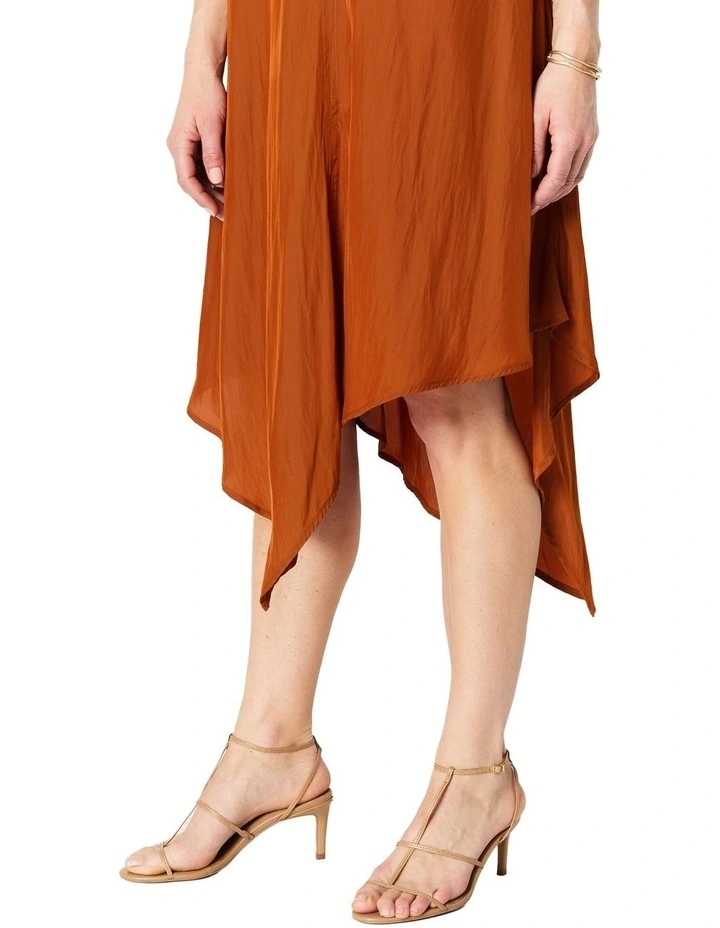 Courtney Dress in Brown image 5