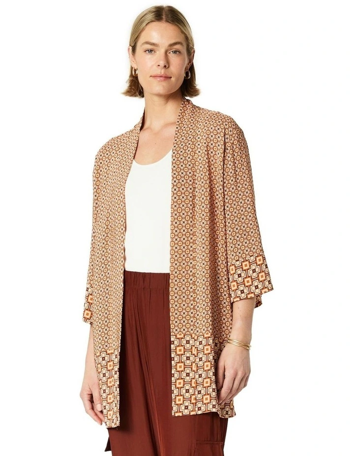 Luna Kimono in Multi image 1