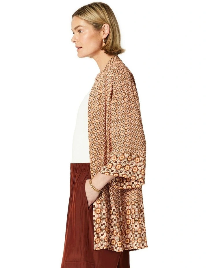 Luna Kimono in Multi image 3