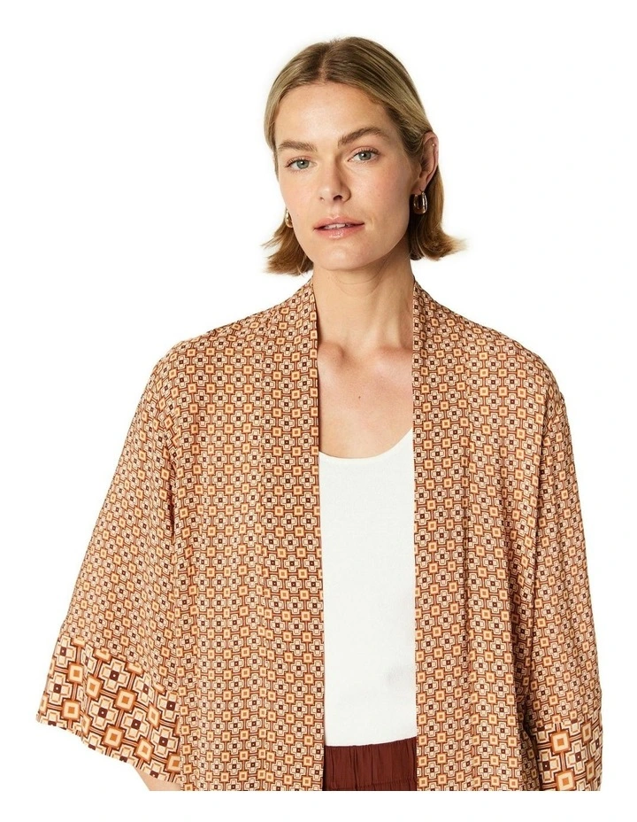 Luna Kimono in Multi image 4