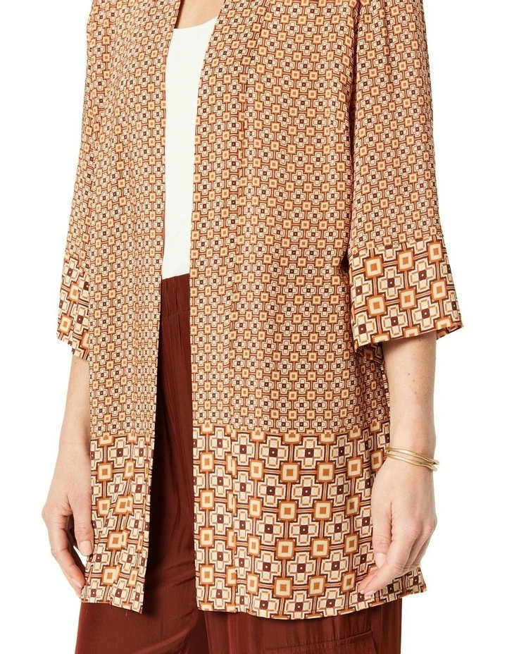 Luna Kimono in Multi image 5