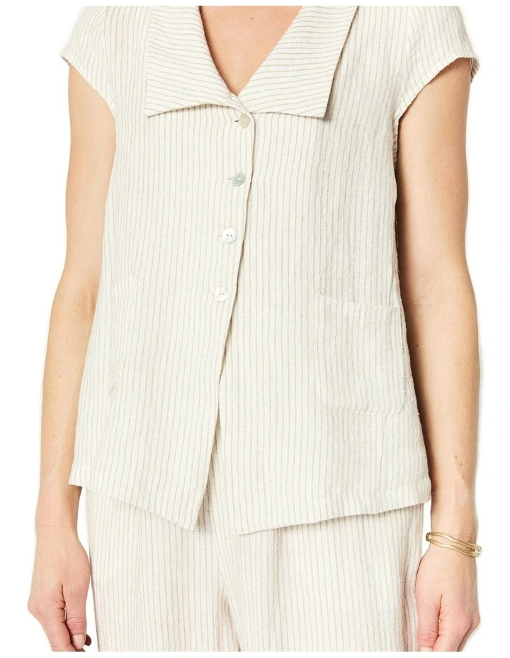 Lyra Vest in Ivory image 5