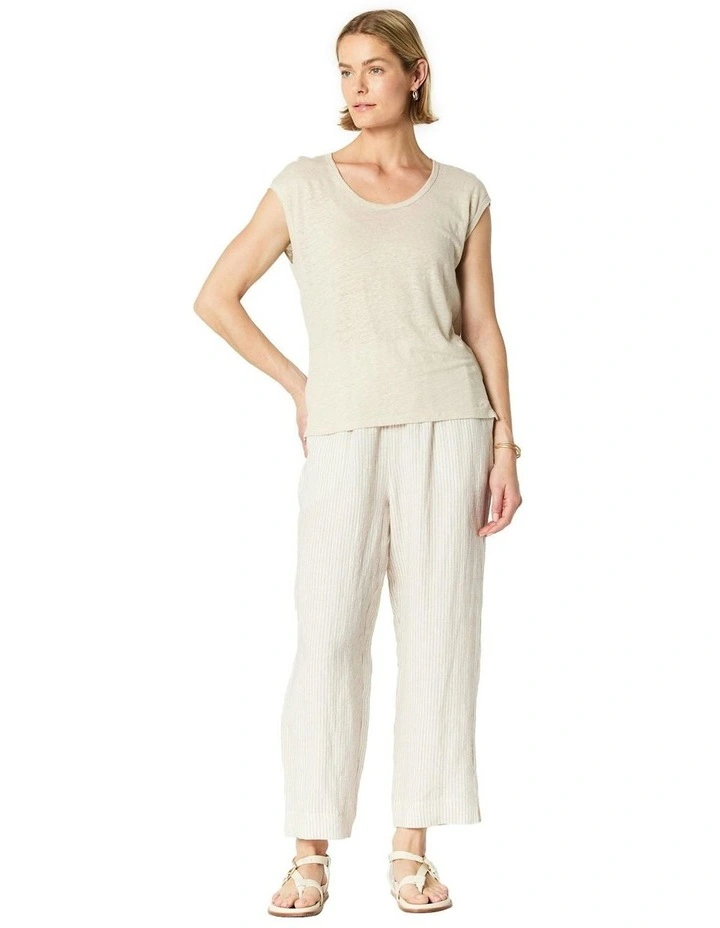 Lyra Pant in Ivory image 1