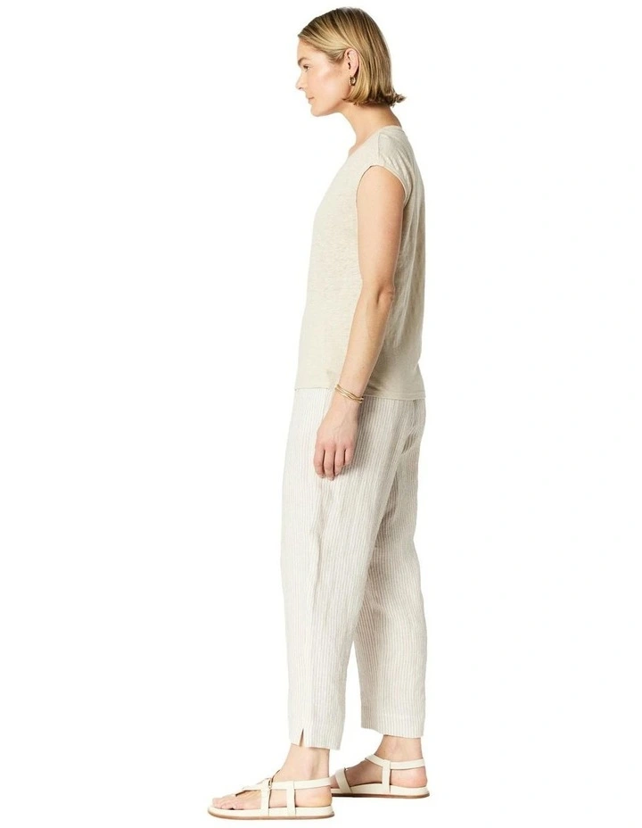 Lyra Pant in Ivory image 3