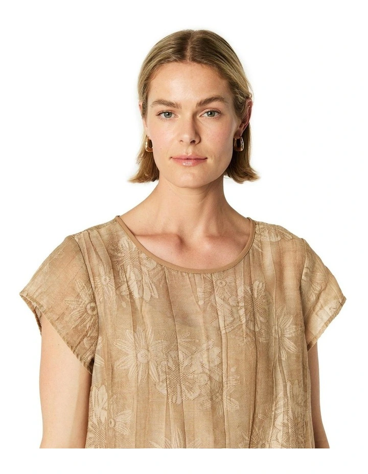 Susanna Top in Brown image 4