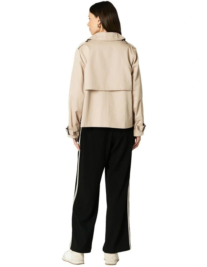 KAROLINA CROPPED TRENCH image 2