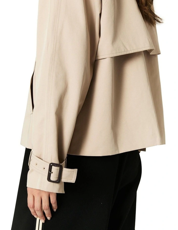 KAROLINA CROPPED TRENCH image 7