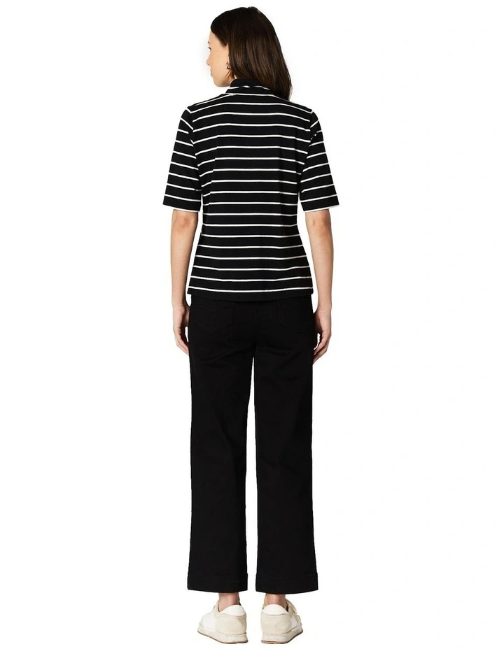 Geraldine Top in Black image 2