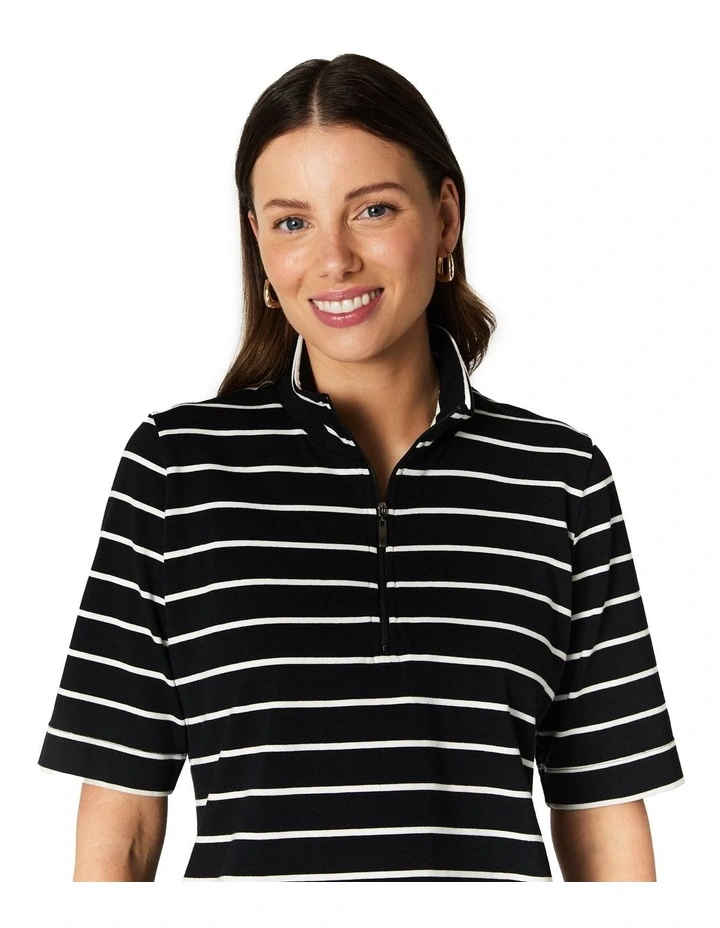 Geraldine Top in Black image 4