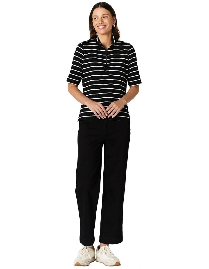 Geraldine Top in Black image 6