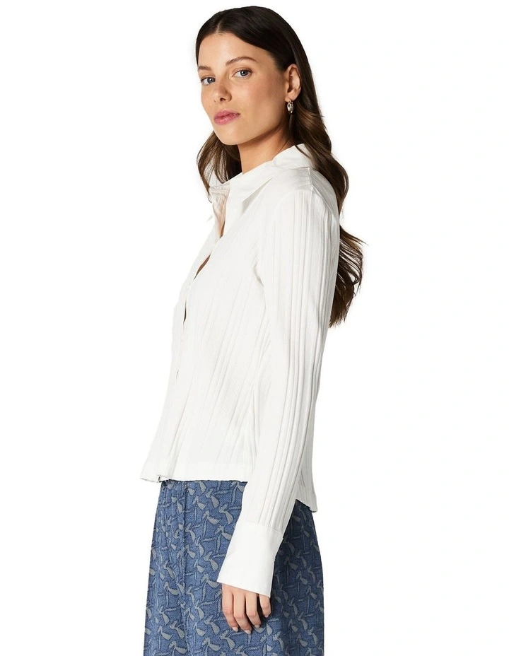 Shelby Shirt in White image 3