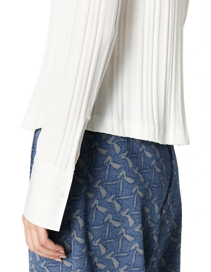 Shelby Shirt in White image 5