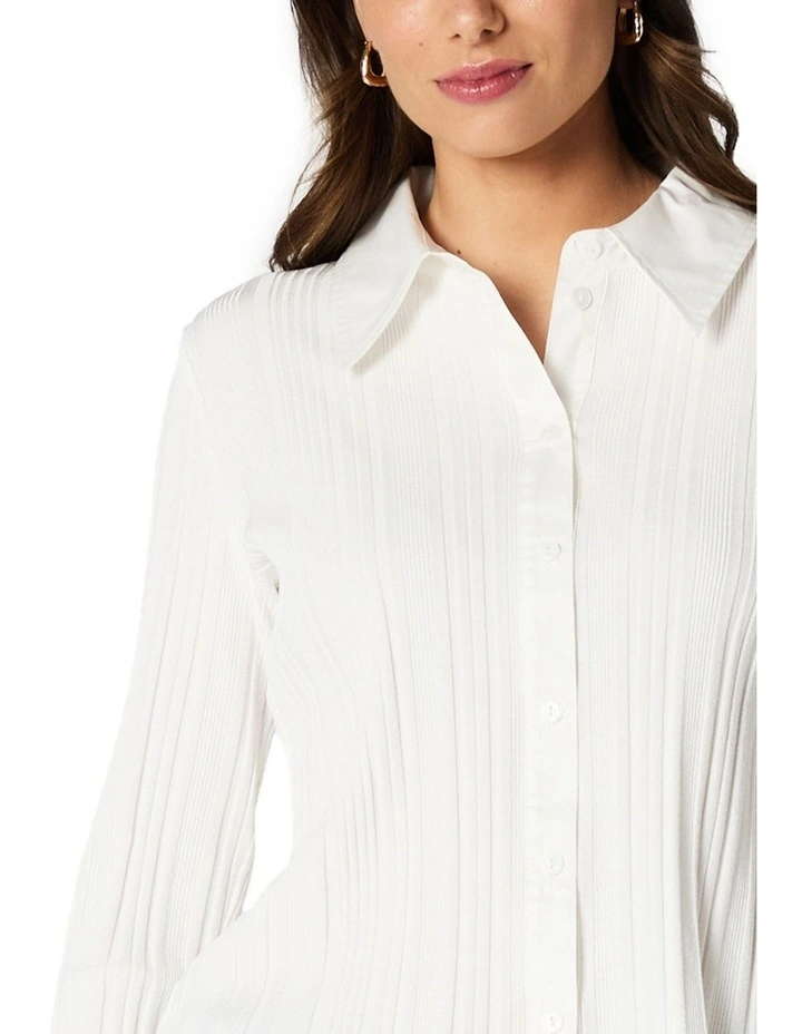 Shelby Shirt in White image 6