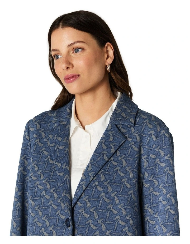 Laurel Jacket in Blue image 4