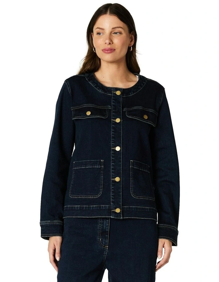 WHITNEY DENIM JACKET image 1