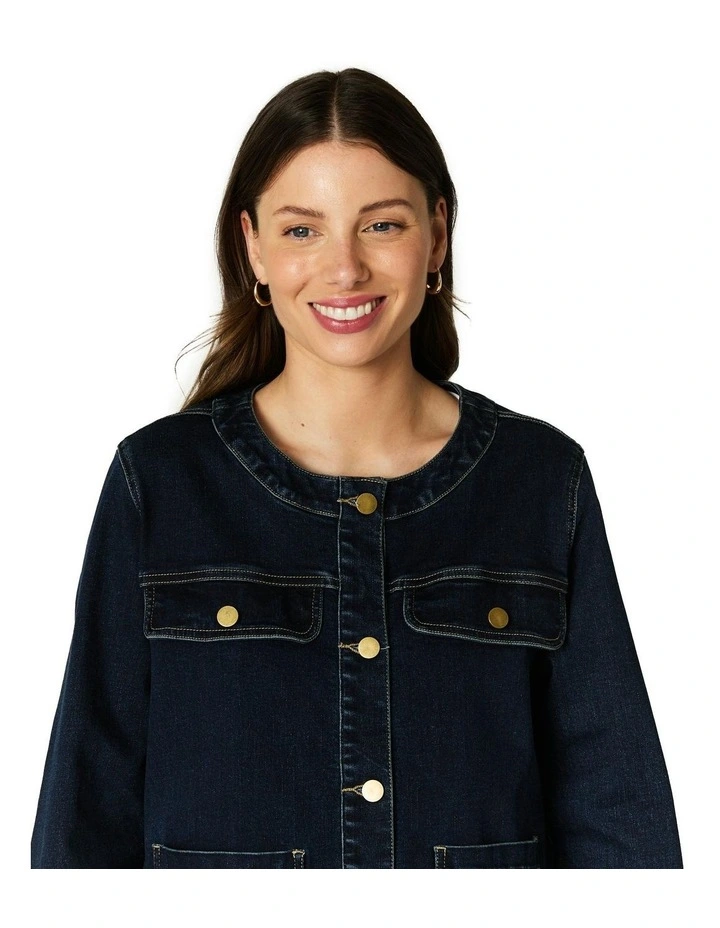 WHITNEY DENIM JACKET image 4