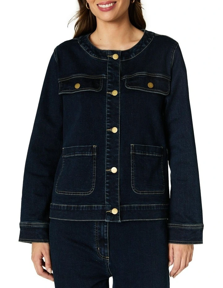 WHITNEY DENIM JACKET image 5