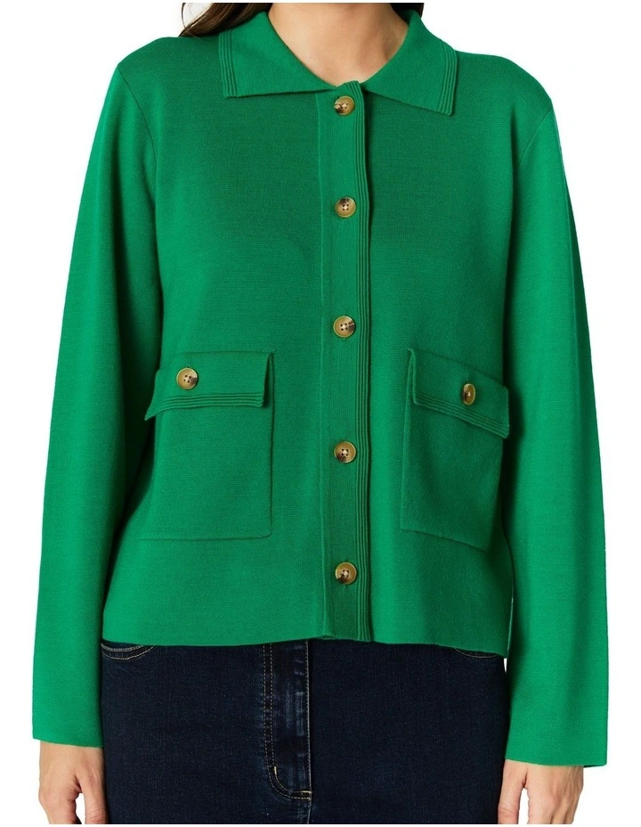 Myra Jacket in Green image 5