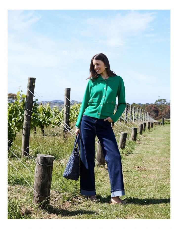 Myra Jacket in Green image 7