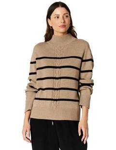Adele Sweater in Beige