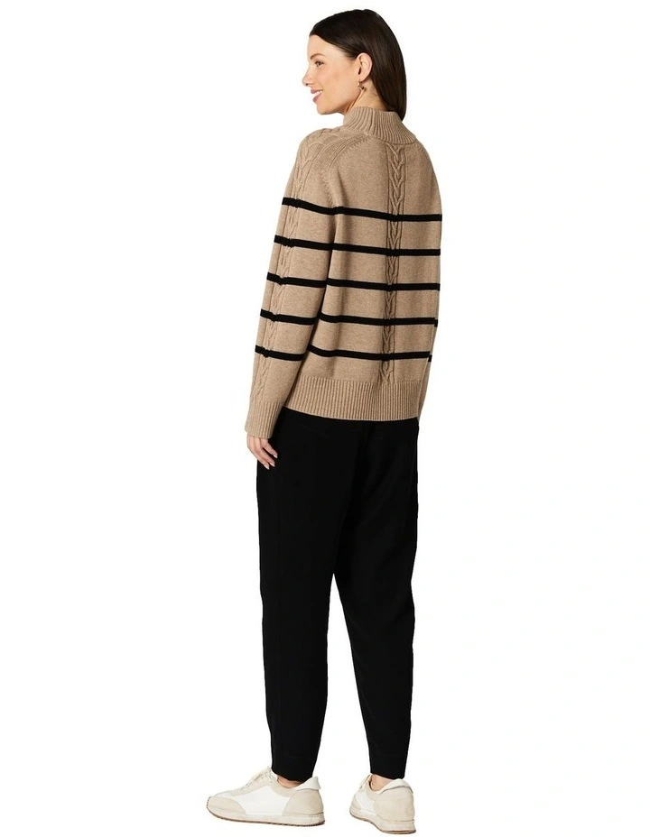 Adele Sweater in Beige image 2