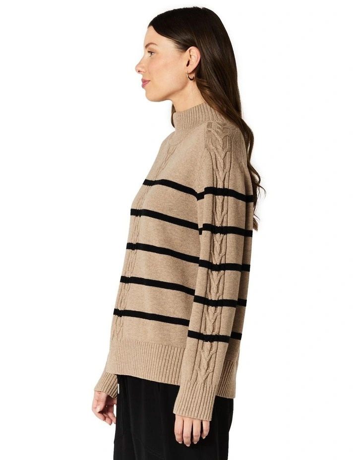 Adele Sweater in Beige image 3