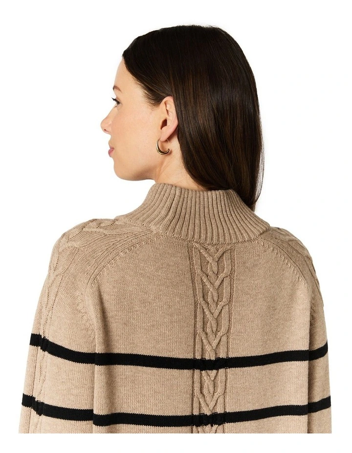 Adele Sweater in Beige image 4