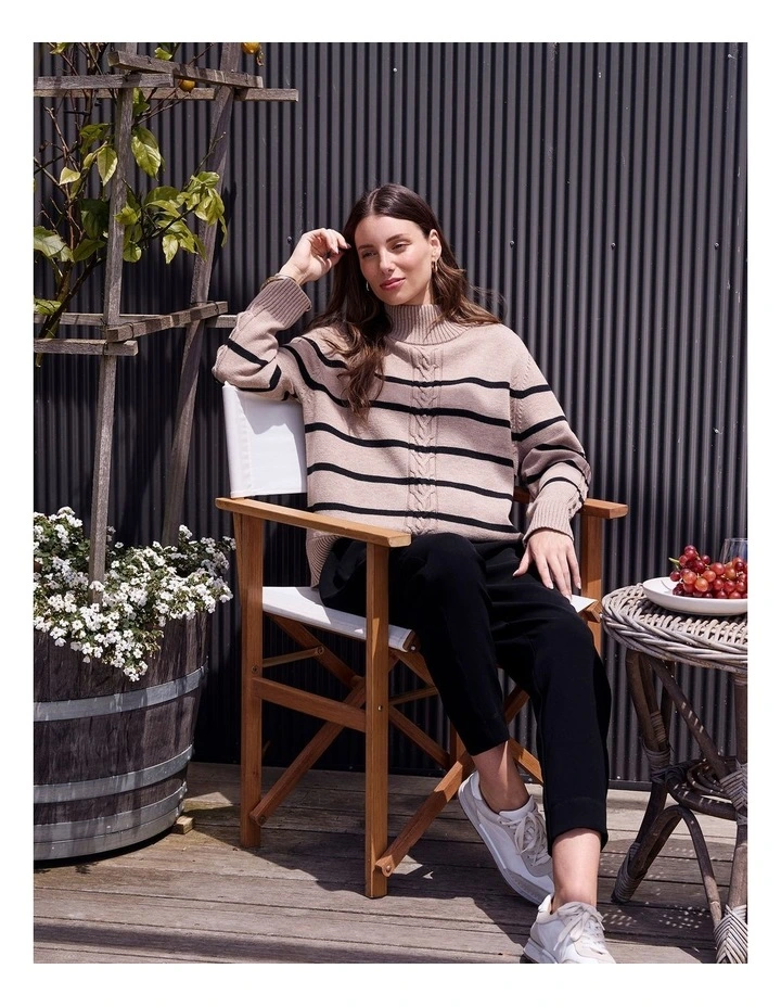 Adele Sweater in Beige image 7