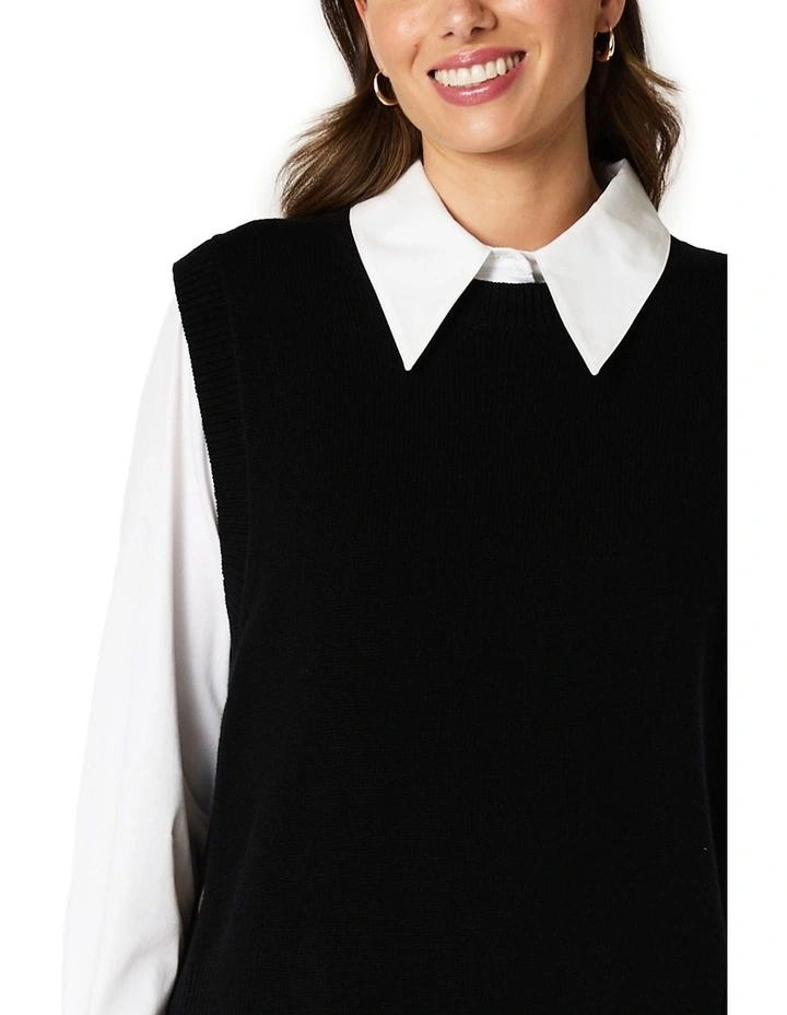 Bailey Vest in Black image 6