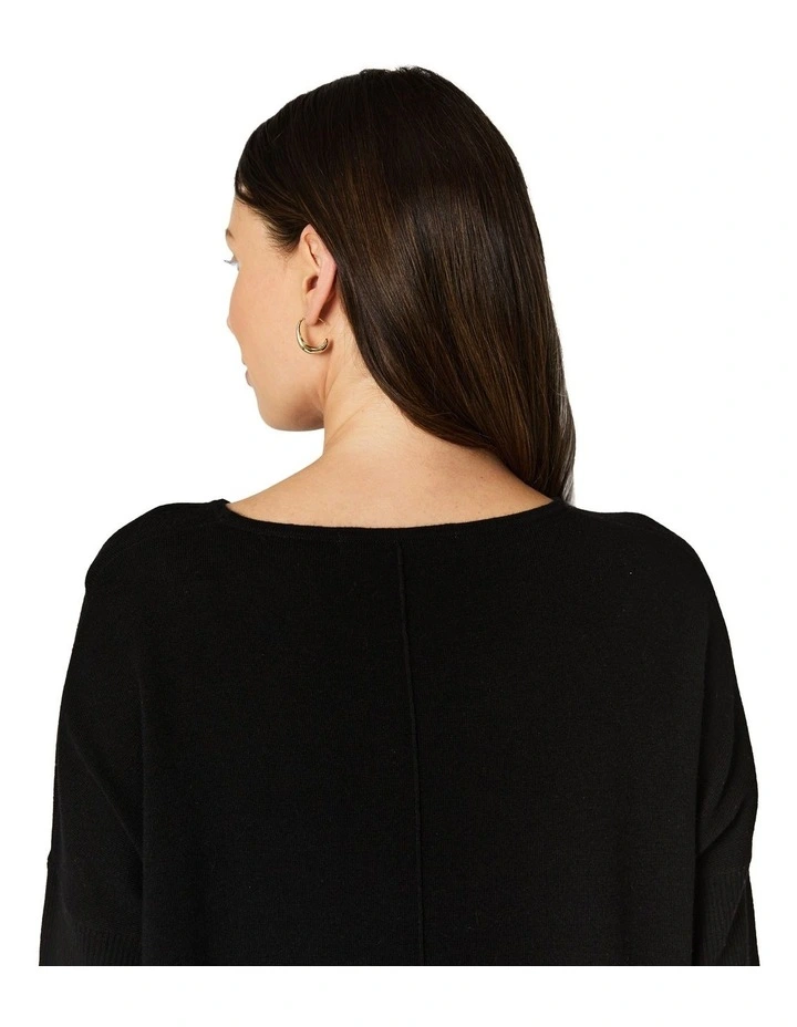 Isabelle Sweater in Black image 5