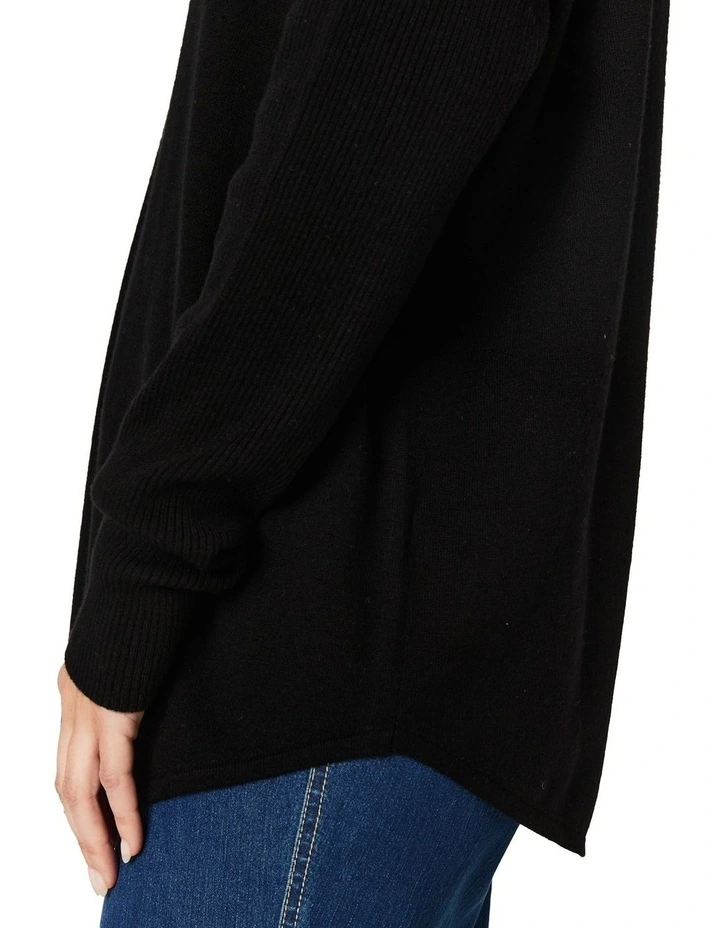 Isabelle Sweater in Black image 6
