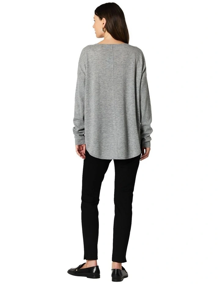 Isabelle Sweater in Grey image 2