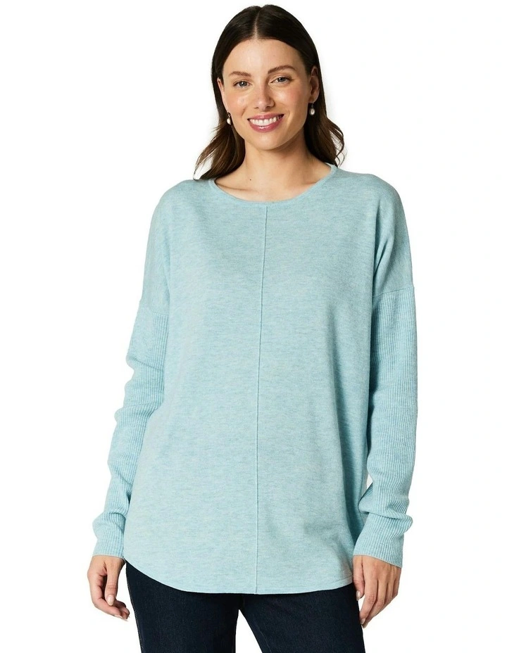 Isabelle Sweater in Aquamarine image 1