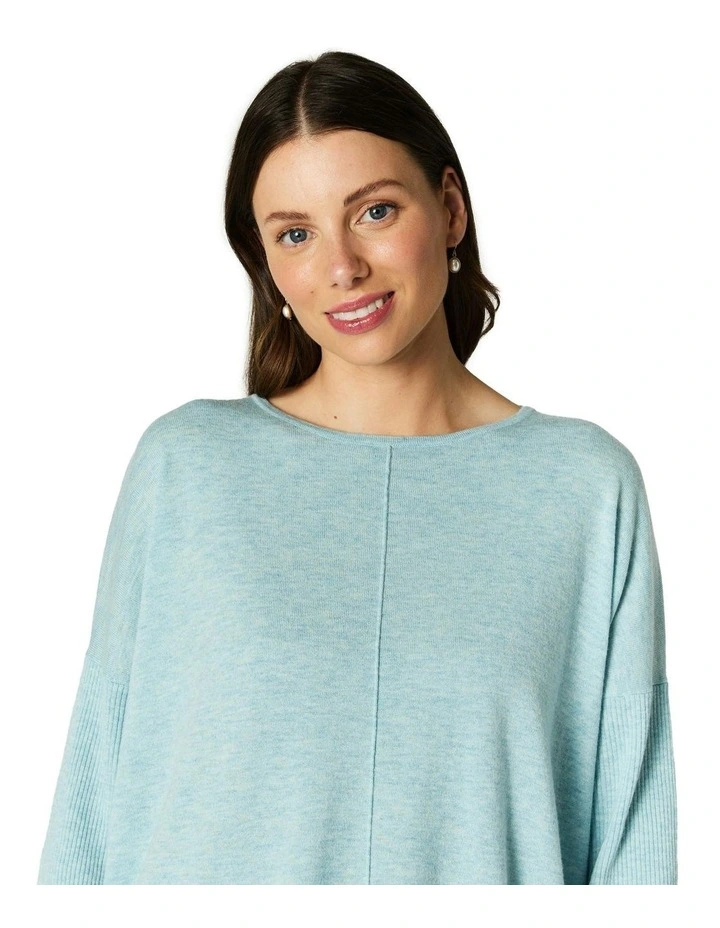 Isabelle Sweater in Aquamarine image 4