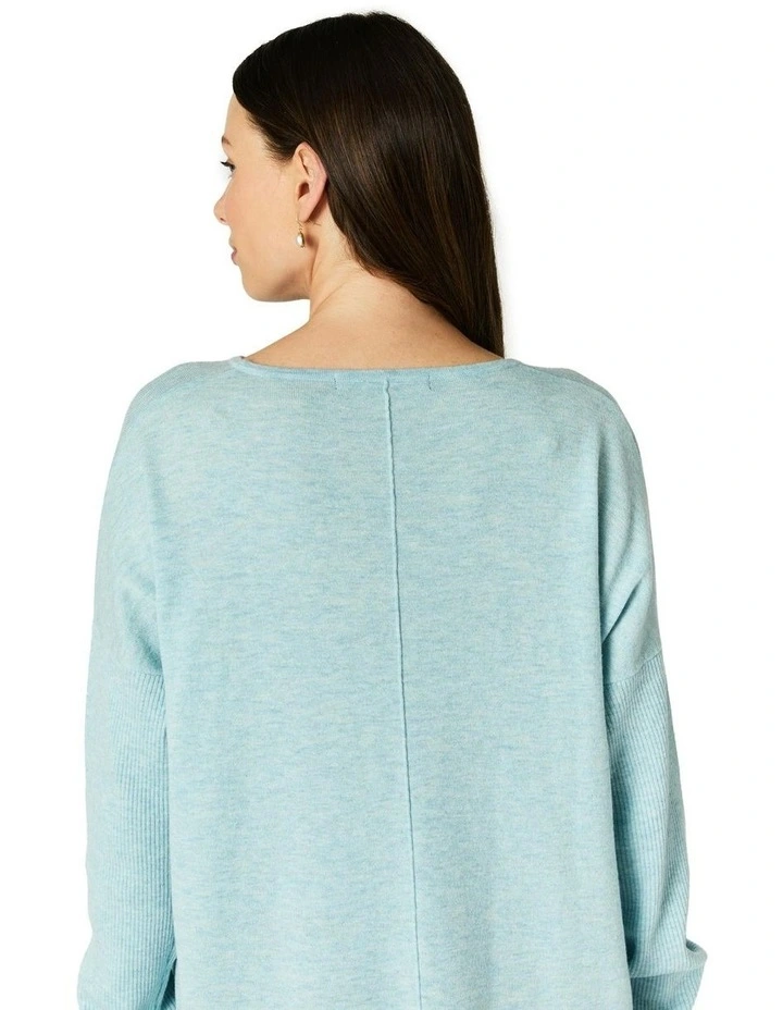 Isabelle Sweater in Aquamarine image 6