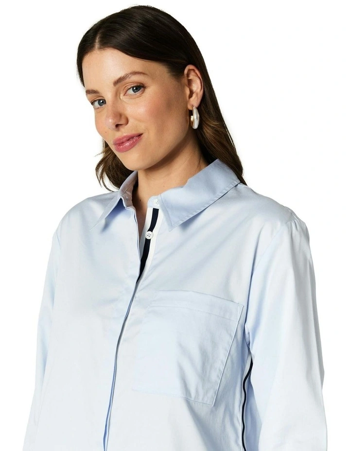 Adeline Shirt in Sky Blue image 4