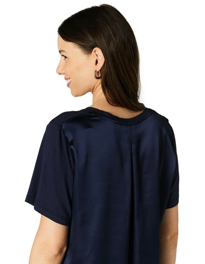 Stevie Top in Dark Navy image 4