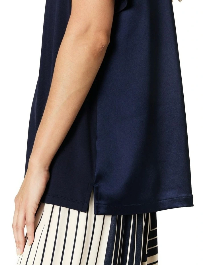 Stevie Top in Dark Navy image 6