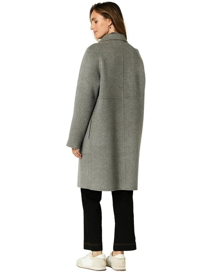 Emma Coat in Grey image 2