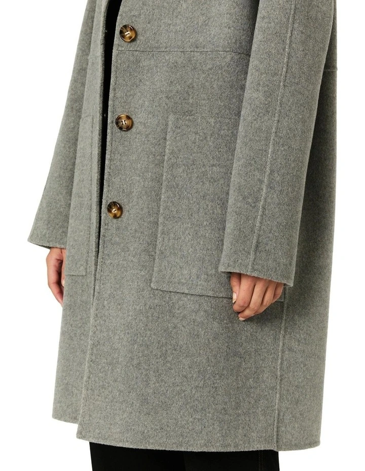 Emma Coat in Grey image 5