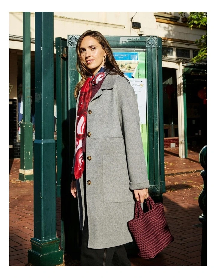 Emma Coat in Grey image 7