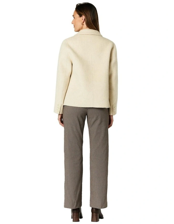 Osprey Crop Coat in Oatmeal image 2