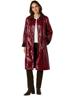 Felicity Coat in Raspberry