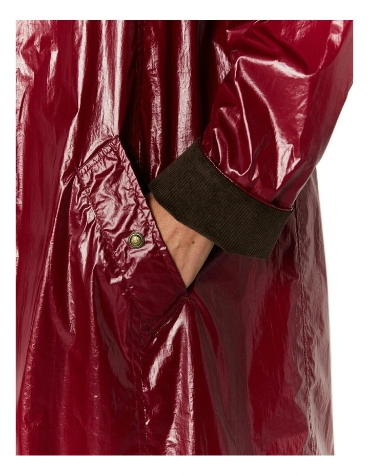 Felicity Coat in Raspberry image 5