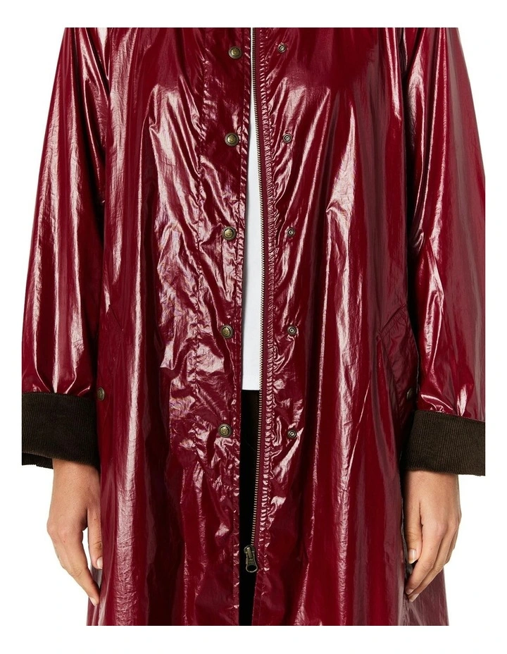 Felicity Coat in Raspberry image 6